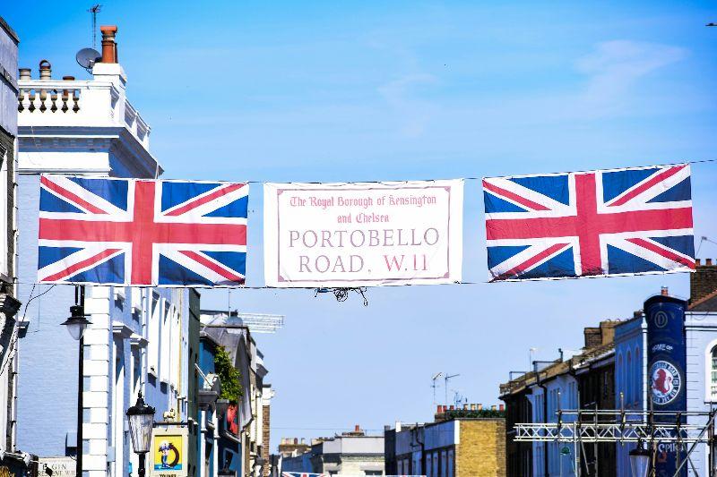 Portobello Market flags