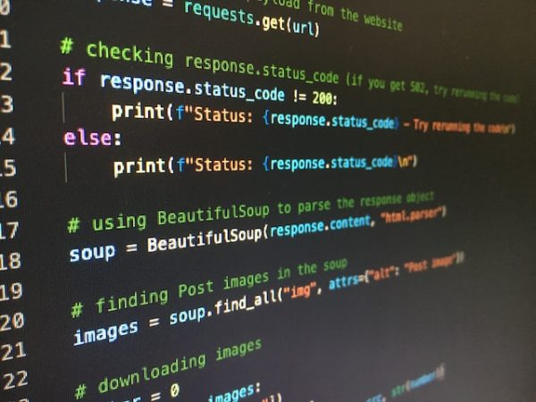 Python code for website migration